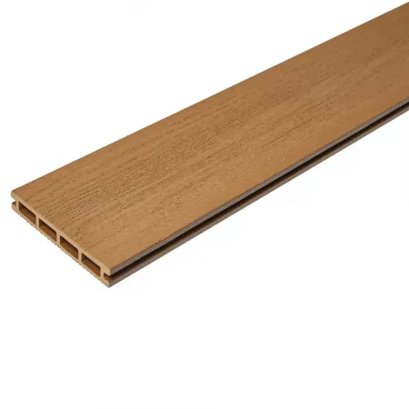 Террасная доска ДПК CM Decking Flax цвет тик 3000x138x20мм двусторонний структура дерева