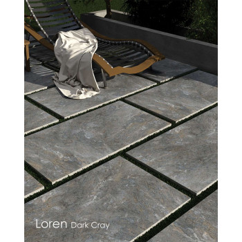 Керамогранит Loren Dark Grey 60*60*2