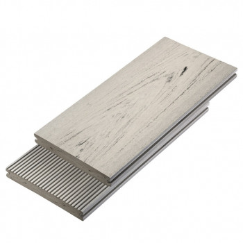 Террасная доска BRUGGAN multicolor smoke white (белый)