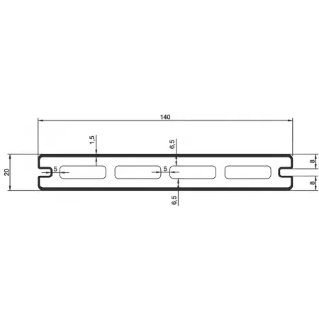 Террасная доска ДПК co-extrusion 1.5 двухцветная