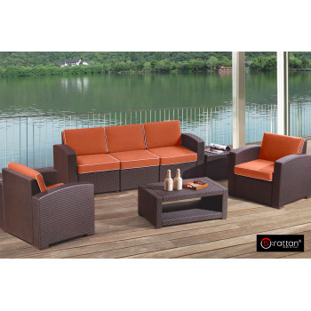 Комплект мебели Rattan Premium 5, венге