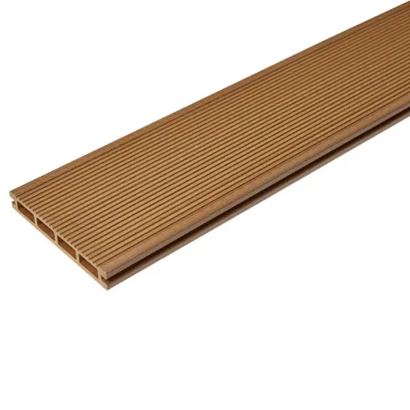 Террасная доска ДПК CM Decking Flax цвет тик 3000x138x20мм двусторонний структура дерева